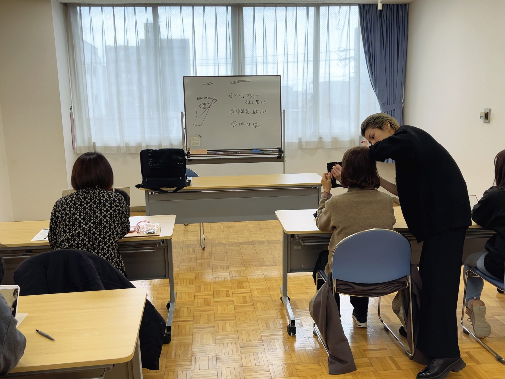 【満員御礼】ラペック静岡での眉メイクアップレッスン！